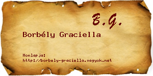 Borbély Graciella névjegykártya